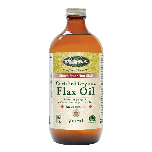 Flora - 有機亞麻籽油 500毫升 - Nordic-Naturals -全方位家庭健康守護