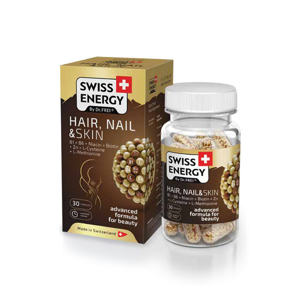 Swiss Energy® - 瑞士美髮美甲護膚納米膠囊 (30粒裝) - Nordic-Naturals -全方位家庭健康守護