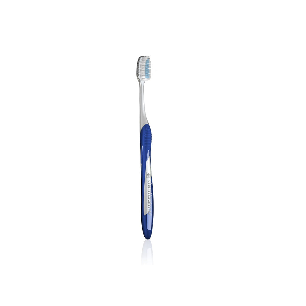 Dentissimo - 軟毛牙刷 - 敏感牙齒專用 - 藍色 - Nordic-Naturals -全方位家庭健康守護