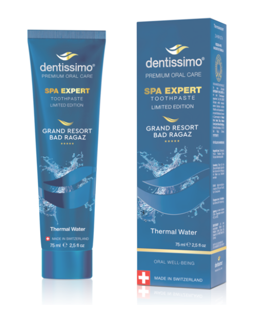 Dentissimo - 瑞士泉水配方牙膏 75ml（最佳日期至2024年6月底） - Nordic-Naturals -全方位家庭健康守護
