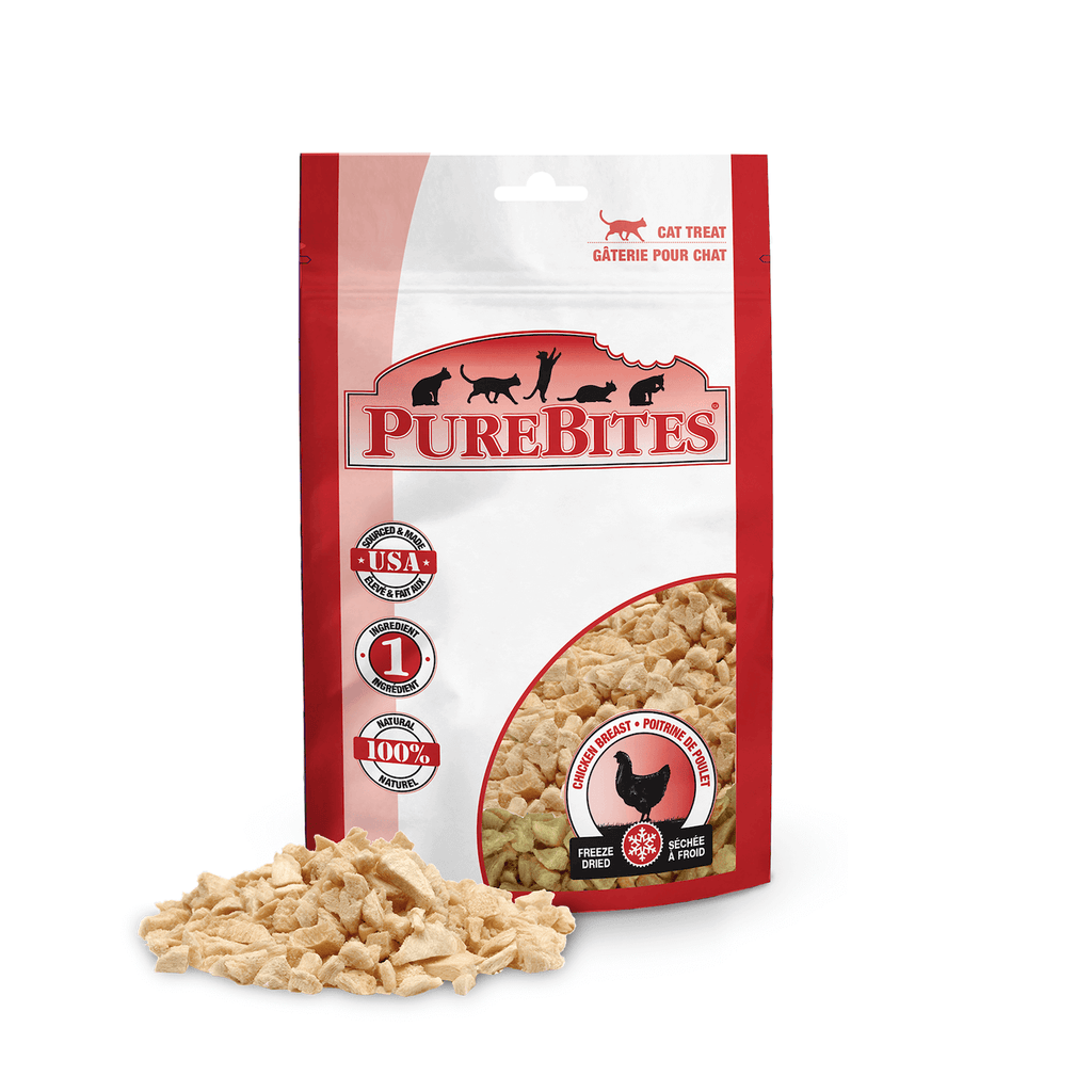 PureBites® - 凍乾雞胸肉貓零食 - Nordic-Naturals -全方位家庭健康守護