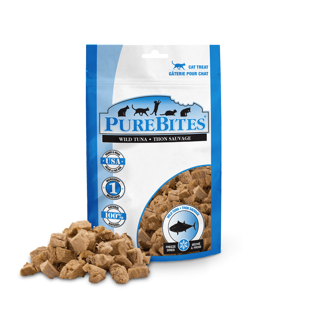 PureBites® - 凍乾吞拿魚貓貓零食貓小食 25克 - Nordic-Naturals -全方位家庭健康守護