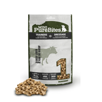 PureBites® - 訓練/小狗專用凍乾牛肝 85克（最佳日期至2024年9月底）