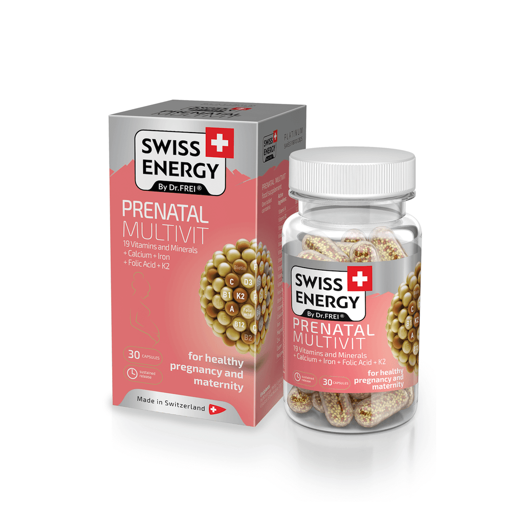 Swiss Energy® - 瑞士孕婦專用產前多維礦物質納米膠囊 (30粒裝) - Nordic-Naturals -全方位家庭健康守護